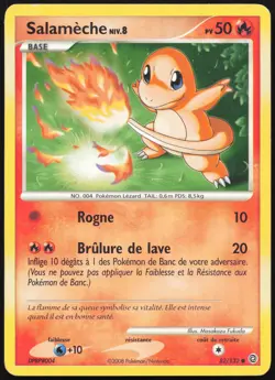 Carte Pokemon Salameche 82/132 Merveilles Secretes Francais - Image 1