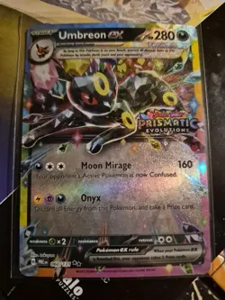 Pokemon Prismatic Evolutions Umbreon Ex Surprise Box Stamped Promo 060/131 - Image 1