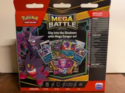 Pokemon TCG Mega Gengar ex Battle Deck Factory Sealed Mega Evolution Haunter IR - Image 2