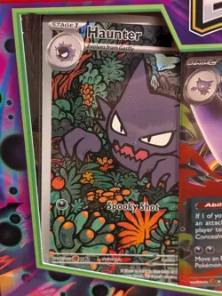Pokemon TCG Mega Gengar ex Battle Deck Factory Sealed Mega Evolution Haunter IR - Image 3