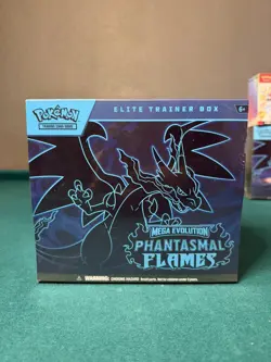 Pokemon x1 Phantasmal Flames (ME02) Elite Trainer Box ETB Factory Sealed - Image 1