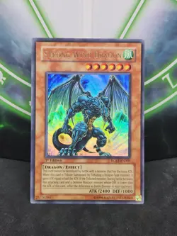 Yugioh Strong Wind Dragon RGBT-EN003 Ultra Rare 1st Edition LP - Image 1