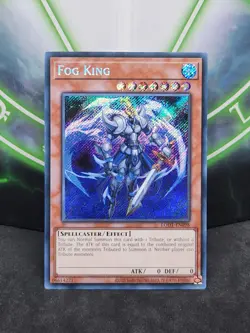Yugioh Fog King LODT-EN098 Secret Rare NM - Image 1