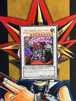 ANPR-EN044 XX - Saber Gottoms Ultra Rare UNL Edition NM Yugioh Card - Image 1
