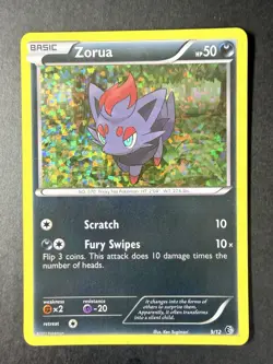 Zorua 9/12 Holo McDonald's Promo Pokemon Card - Image 1