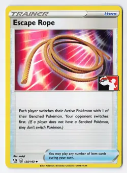 Escape Rope 125/163 - Prize Pack Series Cards Holo NM - Image 1