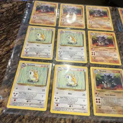 Vintage Bulk Base Cards Pokemon Card Lot 1990’s Pokemon Cards Lot F - Image 4