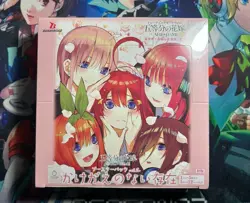The Quintessential Quintuplets Card Game Booster Pack Vol.2 BOX Japanese - Image 1