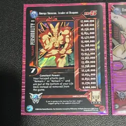 Score Dragon Ball GT CCG 2004 Omega Shenron Personality Foil Card Lot (2 Cards) - Image 2