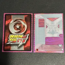 Score Dragon Ball GT CCG 2004 Omega Shenron Personality Foil Card Lot (2 Cards) - Image 4