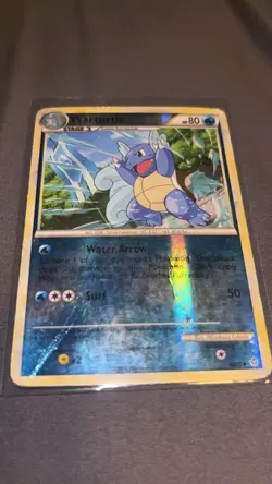 Pokemon Wartortle Unleashed 42/95 Reverse Holo Uncommon Stage 1 80HP Card - Image 1