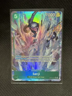 One Piece CCG OP-13 Carrying On His Will - Sanji Alt Art Card Op13-027 ENGLISH - Image 1