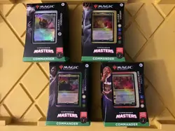 MTG Commander Masters Sealed Commander Deck Set 4 Sliver Enduring Party Eldrazi - Image 1