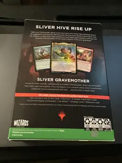 MTG Commander Masters Sealed Commander Deck Set 4 Sliver Enduring Party Eldrazi - Image 3