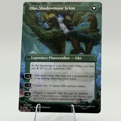 MTG Lorwyn Eclipsed - Oko, Lorwyn Liege (Borderless) - ECL NM - Image 2