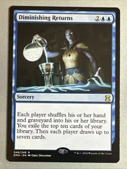 MTG / Diminishing Returns / EMA / #46 / Regular / Rare / NM - Image 1