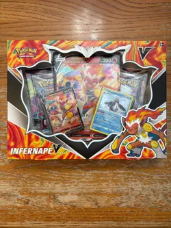 Pokemon TCG Infernape V Collection Box Sealed - FUSION STRIKE + LOST ORIGIN - Image 1