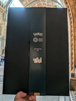 Pokemon x Natural History Museum A3 Art Print Set 5 Posters Inside - IN HAND - Image 1