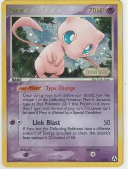 2006 Pokemon Legend Maker Mew [Reverse Holo] #10/92 Stamped Amazing Cond! - Image 1