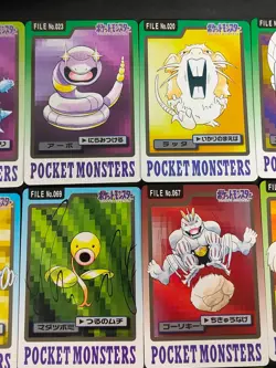 Pokemon Carddass Bandai 1997 Lot of 19 Japanese Vintage bulk 058 131 113 eb245 - Image 3
