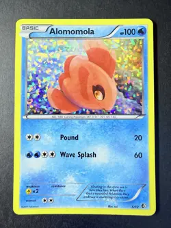 Pokemon TCG Alomomola Holo Card 5/12 McDonald's Promos 2011 - Image 1