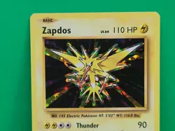 Pokemon Old School Holo Rare Zapdos 42/108 XY Evolutions Holo Rare TCG 2016 - Image 4