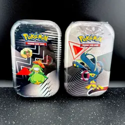 Pokemon Lot Of 2 Black Bolt & White Flare Unova Mini Tins - New/Sealed (2 Tins) - Image 1