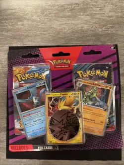 POKEMON TCG BLISTER 2 Booster Packs 3 FOIL Articuno, Zapdos, Tyranitar Sealed 1 - Image 1