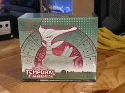 Temporal Forces Pokemon Center ETB Sealed Iron Leaves - Image 1