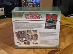 Temporal Forces Pokemon Center ETB Sealed Iron Leaves - Image 2