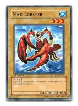 Mad Lobster - CRV-EN003 1st Edition - YuGiOh-LP - Image 1