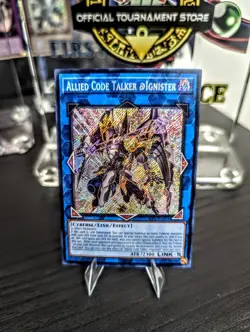 Yu-Gi-Oh! Allied Code Talker @Ignister ALIN-EN051 Secret Rare - Image 1