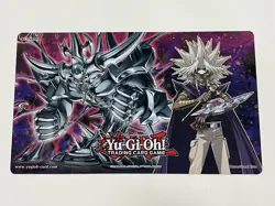 Yugioh Official Konami Yami Marik + Egyptian God Slime Win-A-Mat Playmat - Image 1