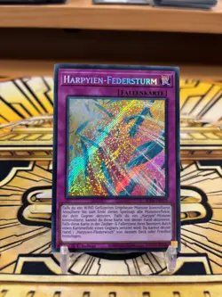 Yugioh Harpyien-Federsturm RA01-DE073 Secret Rare - Image 1