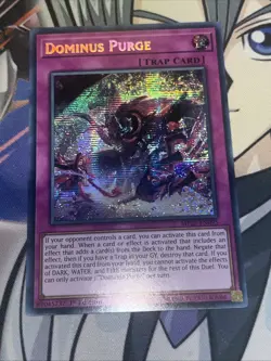 MP25-EN095 - Dominus Purge - Prismatic Secret Rare - Image 1