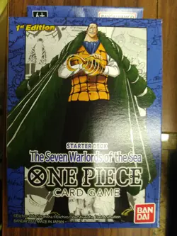 One Piece Card Game THE SEVEN WARLORDS OF THE SEA ST-03 - 1st Edition SEALED ENG 811039038304 - Image 1