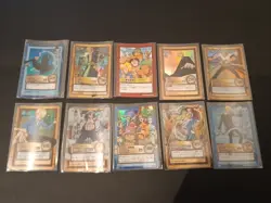 10x One Piece HOLO Carddass Hyper Battle 'CHB' BANDAI 2000/2001 - Image 1