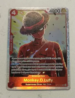 Monkey.D.Luffy OP12-015 One Piece TCG Legacy of the Master Foil English - Image 2