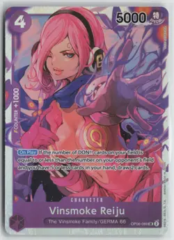 One Piece TCG Vinsmoke Reiju SR OP06-069 Wings of the Captain English - Image 1