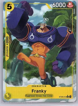 Franky (Alt Art)(Full Art) ST29-010 C Starter Deck EGGHEAD - ONE PIECE Card Game - Image 1