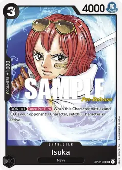 Isuka Pre-Release - OP02-094 LP - One Piece - Image 1