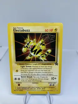 Electabuzz Promo 2 Kids WB Pokemon the First Movie Pokemon Card - Image 1