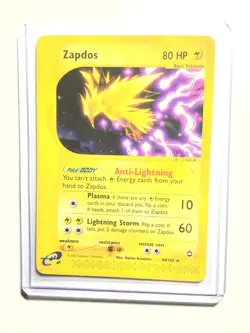 ZAPDOS - 44/147 - Aquapolis - Rare - Pokemon Card - NM - Image 1