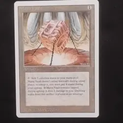 Magic: The Gathering Mana Vault Artifact Mark Tedin Revised - Image 1