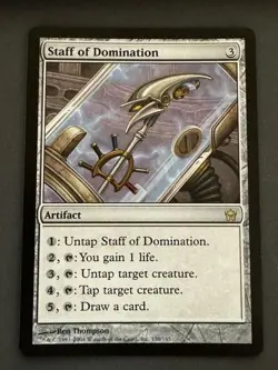 Fifth Dawn #156 Staff of Domination - Image 1