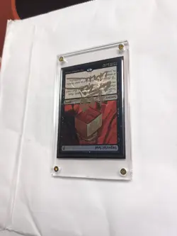 MTG Imperial seal Judge promo foil Triple Artist Signature - Image 2