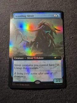 Scuttling Sliver FOIL (Extended Art) - Secret Lair Promo MTG - Image 1