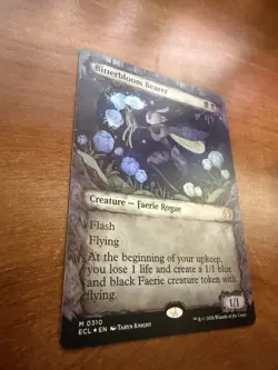 MTG Lorwyn Eclipsed - Bitterbloom Bearer FOIL Showcase (0310) NM - Image 3