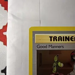 Good Manners - 1st Edition - 111/132 Gym Heroes - Pokemon TCG - 2000 - Image 2