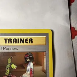 Good Manners - 1st Edition - 111/132 Gym Heroes - Pokemon TCG - 2000 - Image 3